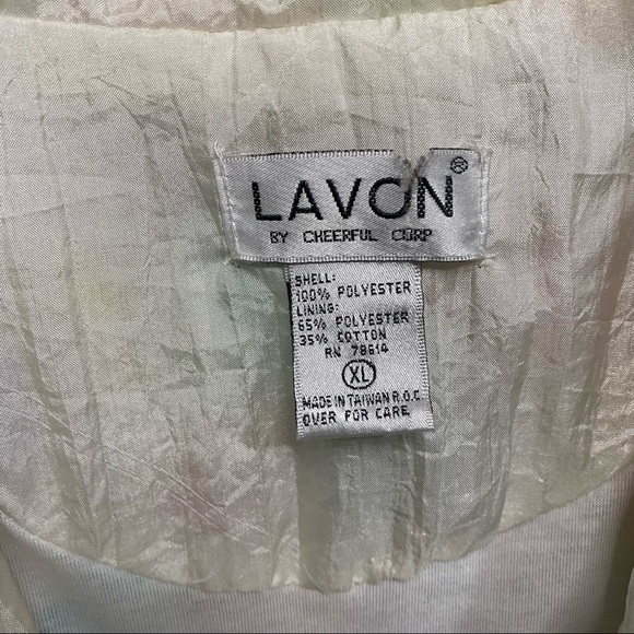 Vintage LAVON Funky Colorful Windbreaker Zip Up Jacket - Picture 6 of 13